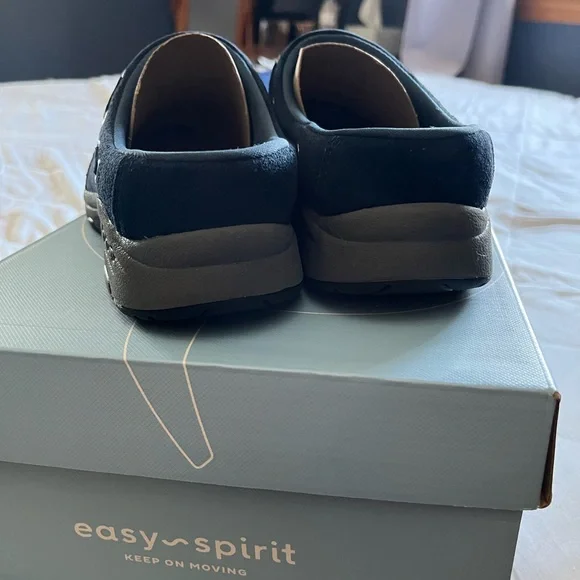 Easy Spirit Dark Blue Mules - Picture 3 of 5
